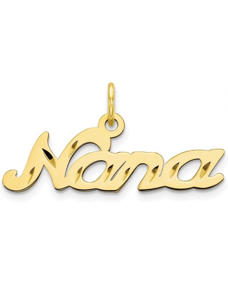 10K Yellow Gold Nana Charm $59.38 Bracelets