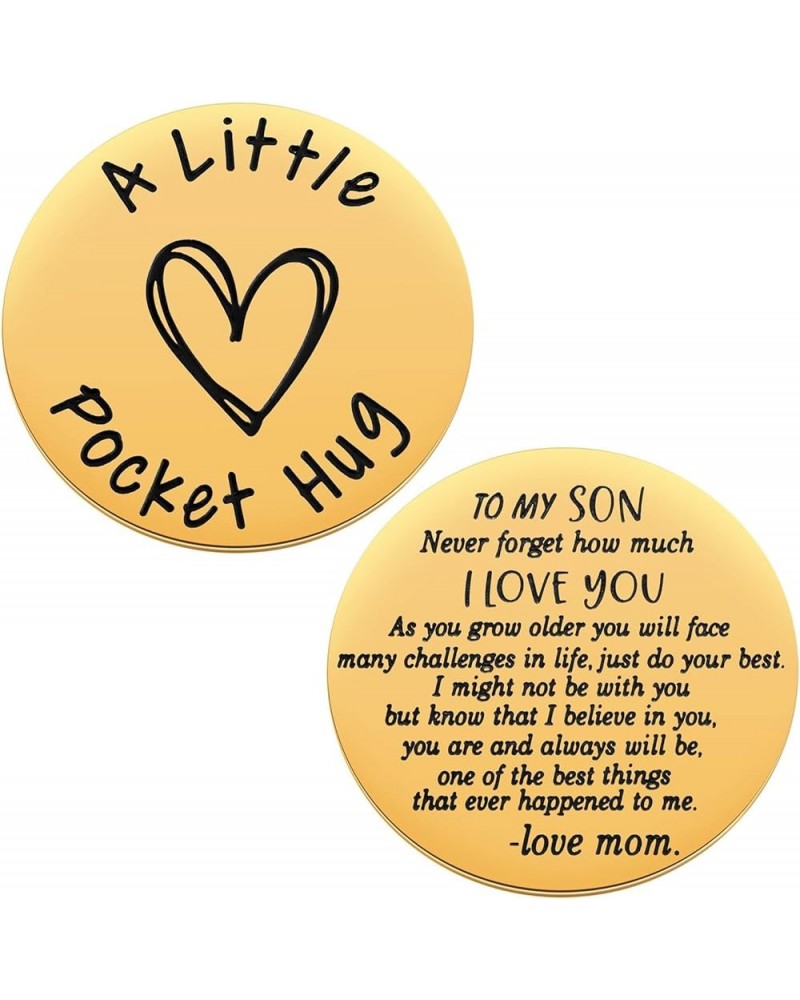 Little Pocket Hug Token for Husband Boyfriend Fiance - Deployment Gift, Pocket Coin, Love Token, Military Deployment, Long Di...