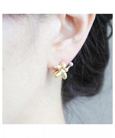 Balloon Dog Stud Earrings Gold $12.99 Earrings