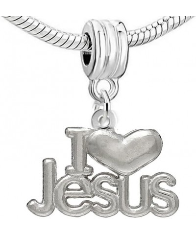 Religious Cross Jesus Angel Charms in Bulk for Snake Chain Charm Bracelets $10.06 Bracelets