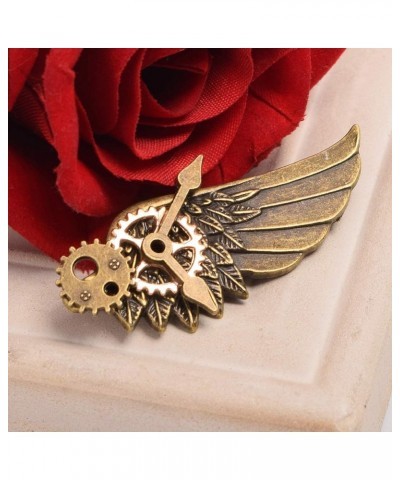 Unisex Steampunk Brooch Lapel Pin K $8.50 Brooches & Pins