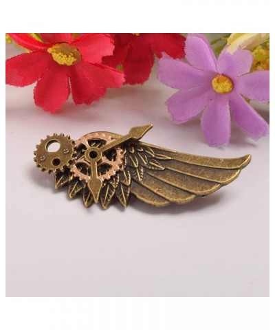 Unisex Steampunk Brooch Lapel Pin K $8.50 Brooches & Pins