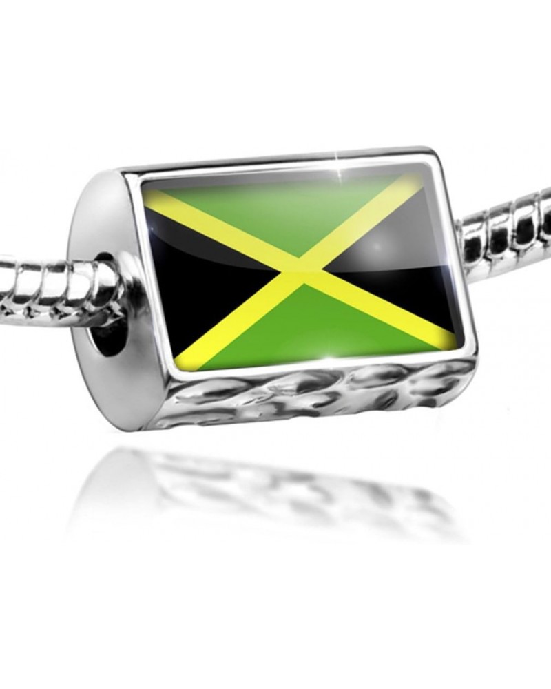 Charm Jamaica Flag - Bead Fit All European Bracelets $10.99 Bracelets