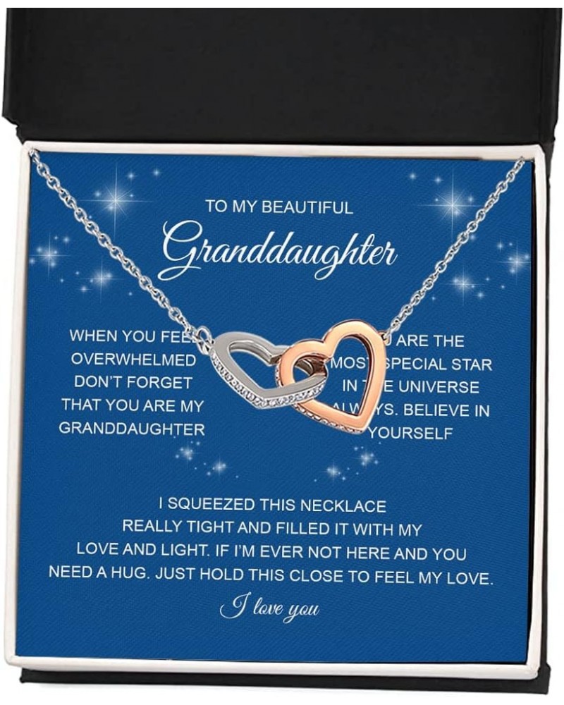 To Our Granddaughter Necklace, Granddaughter Necklace From Grandparents, Granddaughter Gifts From Grandma And Grandpa, Birthd...