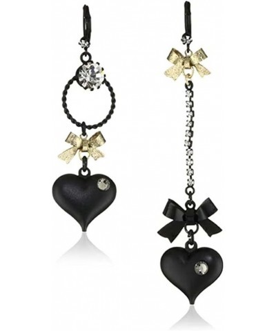 Heart/Bow Drop Earrings $7.07 Earrings