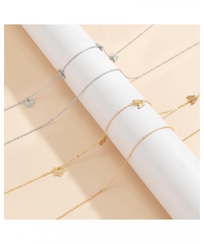 Body Chain Sexy Waist Chains for Women Girls Adjustable Summer Belly Chain Jewelry Beach Bikini Chain Butterfly Gold $7.79 Bo...