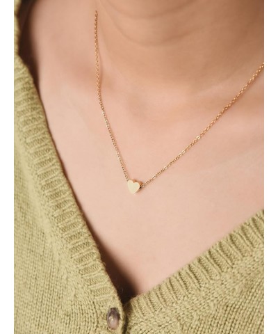 To My Soulmate Necklace, Romantic Gift for Her Wife Girlfriend Card 4 Gold Heart $7.53 Necklaces