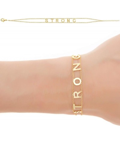 Empowered Strong Bracelet Yellow $22.41 Bracelets