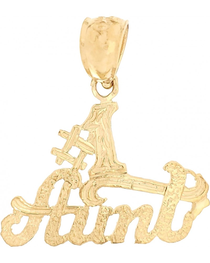 1 Aunt Charm 14k Gold 18mm $23.99 Bracelets