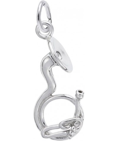 Rembrandt Tuba Charm - Metal - Sterling Silver $16.38 Bracelets