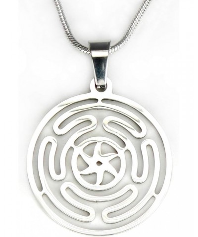 Ann Claridge Wheel of Hecate Necklace, 20" Snake Chain and 25mm Strophalos of Hekate Pendant $7.47 Necklaces