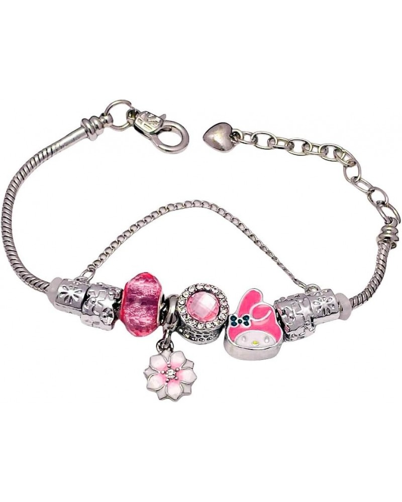 Kawaii Charms Bracelet, adjustable Kitty Cat Bracelet, Hello Kitty Bracelet gifts for women girls Melody $9.51 Bracelets