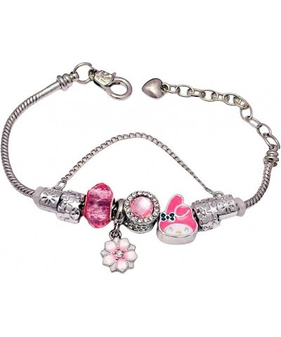 Kawaii Charms Bracelet, adjustable Kitty Cat Bracelet, Hello Kitty Bracelet gifts for women girls Melody $9.51 Bracelets