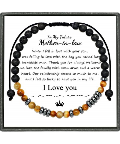 I Love You Morse Code Bracelets Motivational Unique Gifts Anniversary Birthday Christmas Gifts for Him Her Women Men Boyfrien...