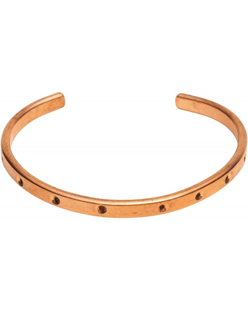 Bracelet, hand crafted copper bracelet, allergen free, trendy design available in 2 variations, one size Light $17.60 Bracelets