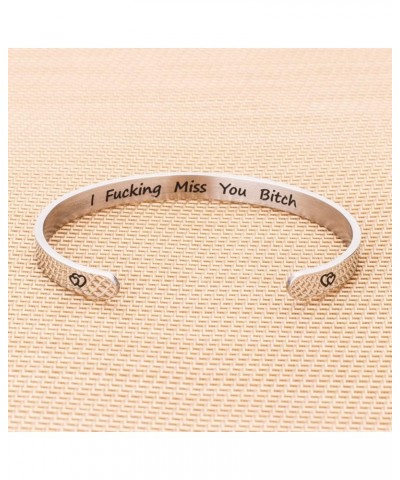 Bracelets for Women - Engraved Quote Inspirational Bracelet Birthday Christmas Funny Gifts for Best Friend, Daughter, Son, Si...