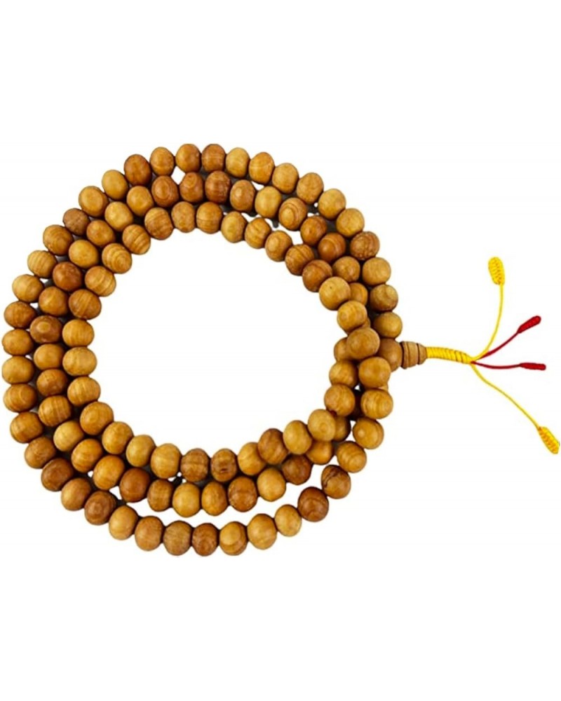 108 Beads Meditation Prayer Beads Necklace Healing Power Tibetan Buddhist Wrist Japa Mala Sandalwood - 10mm $11.98 Necklaces