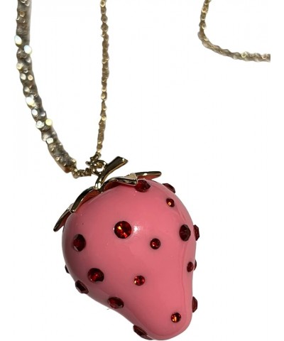 Strawberry Necklace Pink Strawberry $14.96 Necklaces