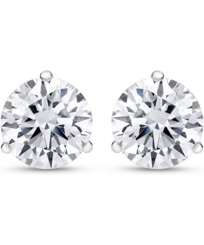 3/4-5 IGI Certified LAB-GROWN Round Cut Diamond Earrings 3 Prong Push Back Value Collection (D-E COLOR, VS1-VS2 CLARITY) 2.0 ...