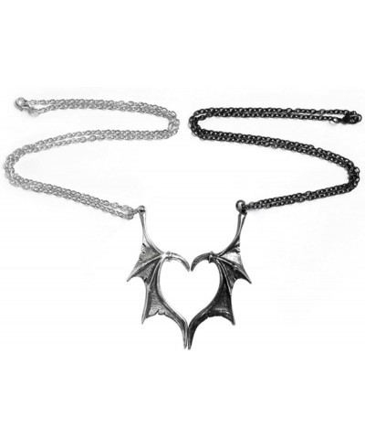 Bat Necklace for Women Men Gothic Bat Necklace Choker Flying Bat Pendant Necklace Gothic Punk Cool Heavy Chain Choker Cyber A...