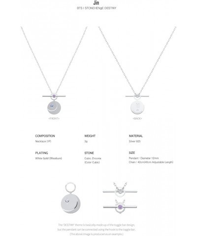 Moment of Light Jewelry Official Army Necklace DESTINY Jin $42.75 Necklaces