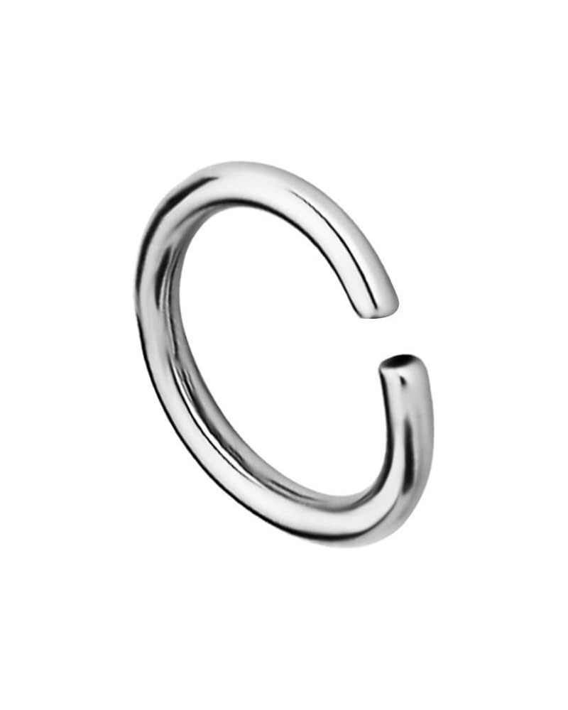 18G -20G Surgical Steel Seamless Nose Ring or Cartilage Hoop with Comfort Round Ends (Sold Individually) 18G 6mm $8.54 Body J...