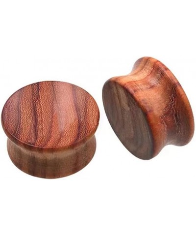 3 Pairs Natural Wood Ear Plugs Tunnels Double Flared Expander Ear Gauges Stretched Piercing Body Jewelry Gauge-0g(8mm) $8.00 ...