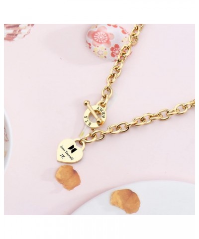 Love Yourself Bracelet|Necklace Kpop Inspirational Gift Kpop Lover Fans Jewelry A.R.M.Y Bracelet|Necklace Kpop Fans Women OT ...