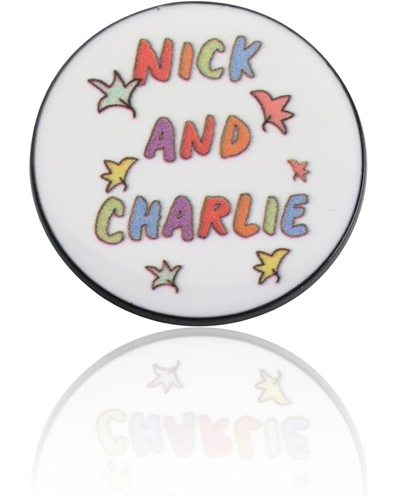 Hi Hi Leaves Pin Brooch Nick and Charlie Gift Animation Fans Gift LGBTQ Gay Pride Gift Nick and Charlie $10.20 Brooches & Pins