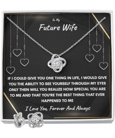 For My Wife Gifts Romantic Necklace For Her To My Future Wife Necklace Soulmate Necklace For Women Christmas Gifts From Husba...