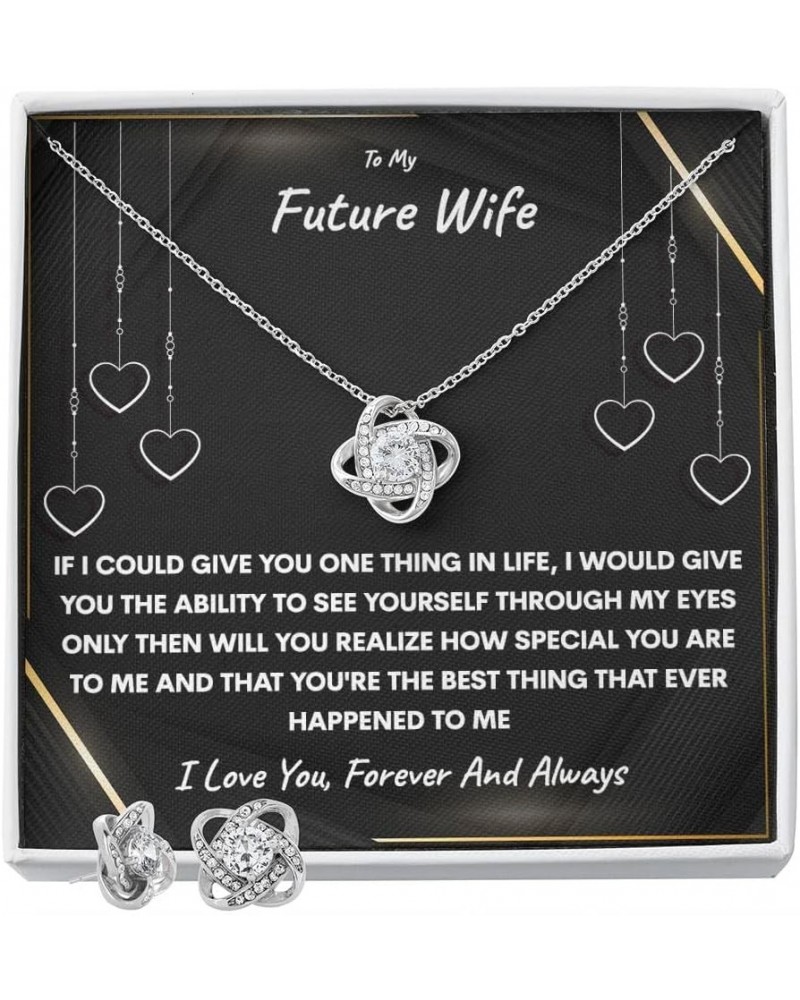 For My Wife Gifts Romantic Necklace For Her To My Future Wife Necklace Soulmate Necklace For Women Christmas Gifts From Husba...