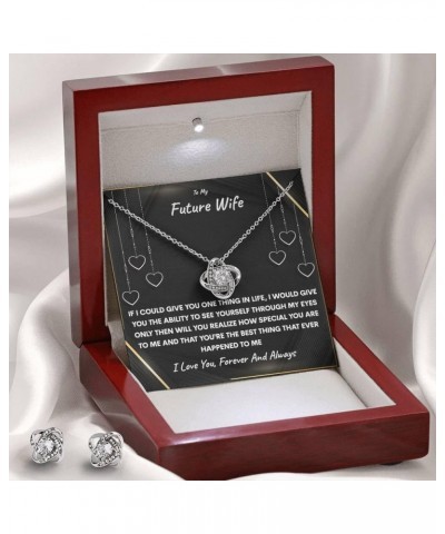 For My Wife Gifts Romantic Necklace For Her To My Future Wife Necklace Soulmate Necklace For Women Christmas Gifts From Husba...