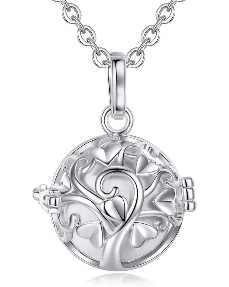 Harmony Bola Necklace 20mm Tree of Love Serenity Prayer Purfume Pendant Mexican Pregnancy Ball 30 Silver $14.74 Necklaces