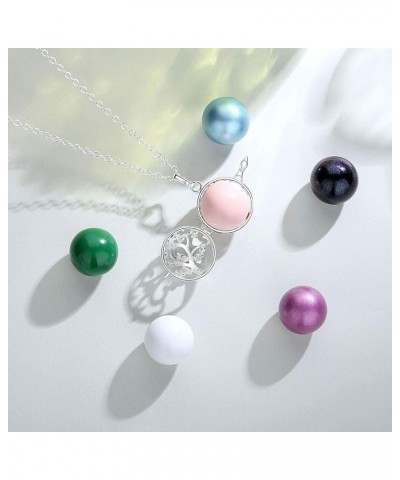 Harmony Bola Necklace 20mm Tree of Love Serenity Prayer Purfume Pendant Mexican Pregnancy Ball 30 Silver $14.74 Necklaces