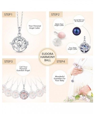 Harmony Bola Necklace 20mm Tree of Love Serenity Prayer Purfume Pendant Mexican Pregnancy Ball 30 Silver $14.74 Necklaces