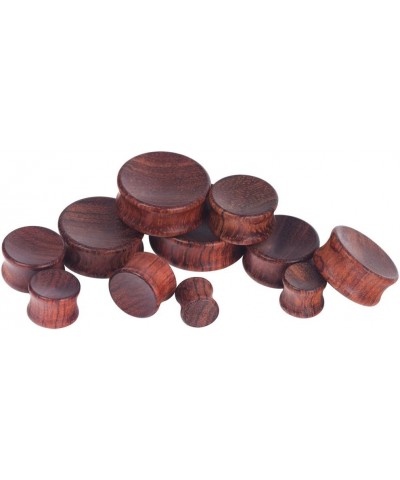 Wood Saddle Plugs Set Natural Ear Gauges Tunnels Plugs Stretchers 0G-30mm 2 PCS | Light Brown | 14mm(9/16") $7.94 Body Jewelry