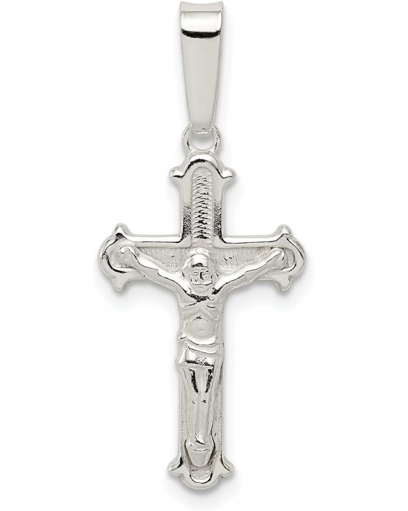 Sterling Silver Polished Crucifix Pendant LAL106251 $31.31 Necklaces