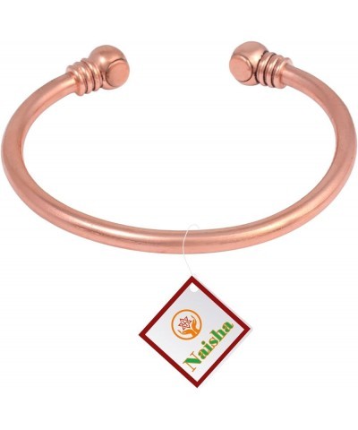 Indian Copper Bracelet Hand Crafted Healing Chakra Bracelets Jewelry Cuff Gift Bangle Women & Men style31 $8.50 Bracelets