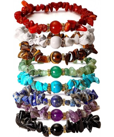 To My Love/To My Mom Bracelet Irregular Beads Stone Bracelets for Women Gifts for Lady A1:8pcs $10.61 Bracelets