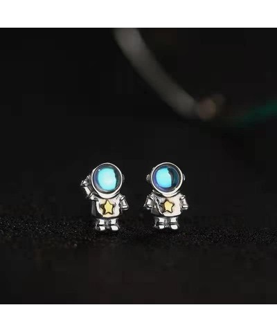 Stud Earrings for Women Cute Zirconia Earrings for Girls Butterfly Stud Pearl Stud Astronaut $7.50 Earrings