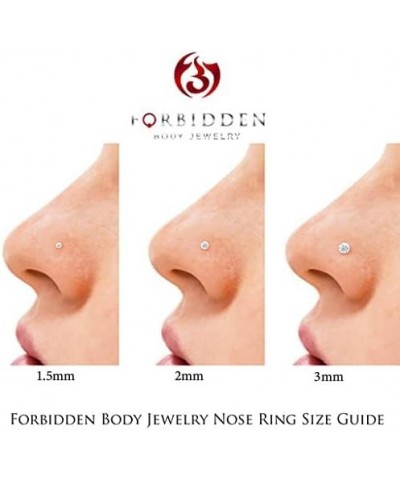 20g 6mm Surgical Steel L Shaped Nose Ring with 3mm Heart CZ Crystal Gold Tone (1pc) $7.50 Body Jewelry