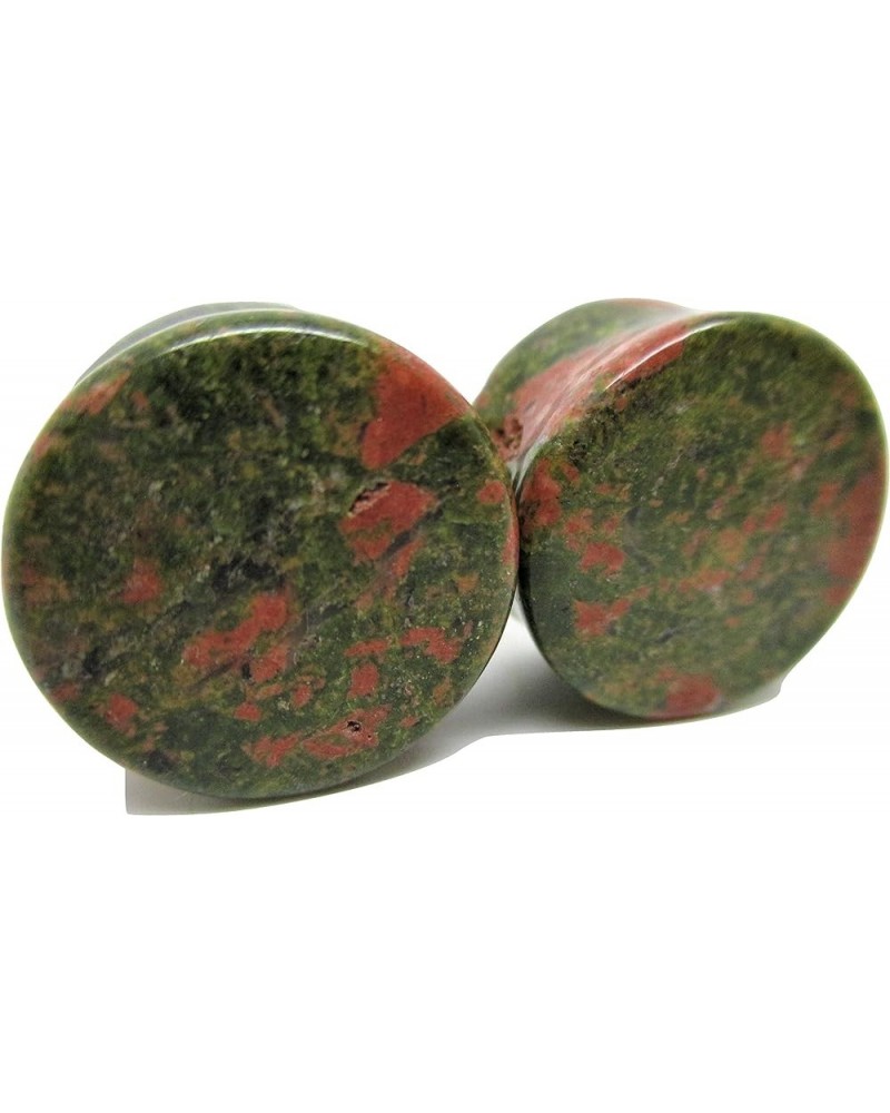 Mossy Stone Ear Plugs - Double Flared Gauges - 8 Sizes - Pair 11/16" (18mm) $10.41 Body Jewelry