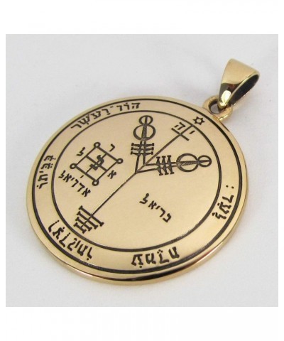 Bronze Fourth Pentacle of Jupiter Talisman for Wealth $11.00 Necklaces