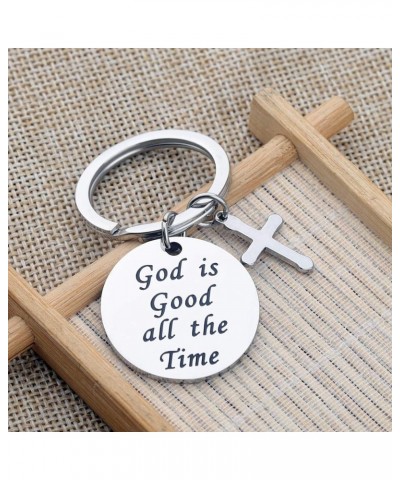 Christian Religious Gift Bible Verse Scripture God is Good All The Time Keychain Motivational Christian Quote God is Good All...