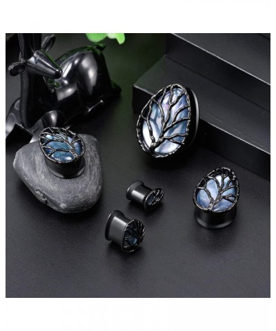 Tear Drop Design Stainless Steel Gauges for Ears Lift Tree Natural Seashell Plugs and Tunnels. S8467H 3/4"(19mm) $11.33 Body ...