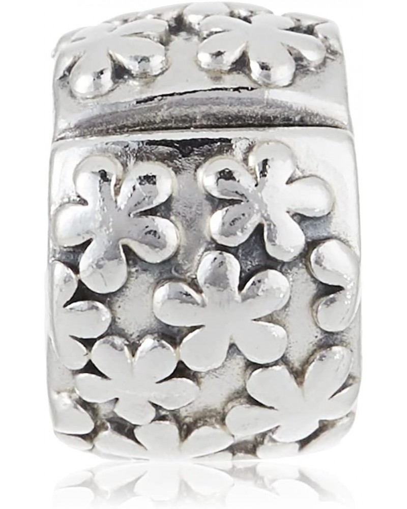 Genuine Sterling Silver Flowers Charm 790533 $15.56 Bracelets