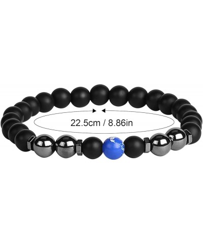 Obsidian Anklet Chakra Slimming Bracelet Anti Swelling Healing Stone Anklet Adjustable Beaded Bracelet for Women Men 01-J one...