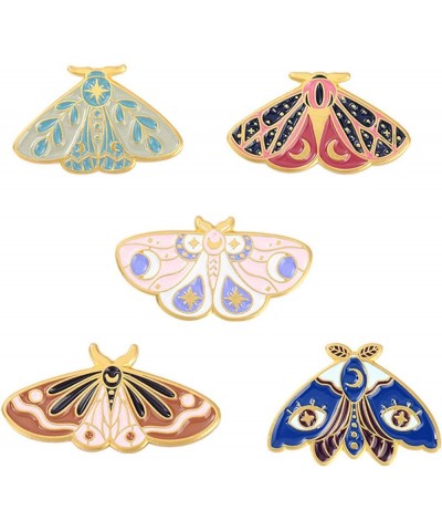 Women Brooch Moth Enamel Exquisite Special Cute Bag Pin for Gift, Women Ladies Jacket Backpack Clothes Brooch Pin Badge 1 $2....