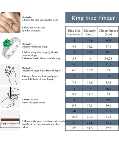 Engagement Promise Ring for Women,925 Sterling Silver with 5A+ Cubic Zirconia Birthstone for Wife Mom Her Anniversary Valenti...