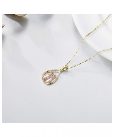 10k 14k 18k Gold Real Gold Pendant Necklace Jewelry for Women style 24-10k $94.50 Necklaces